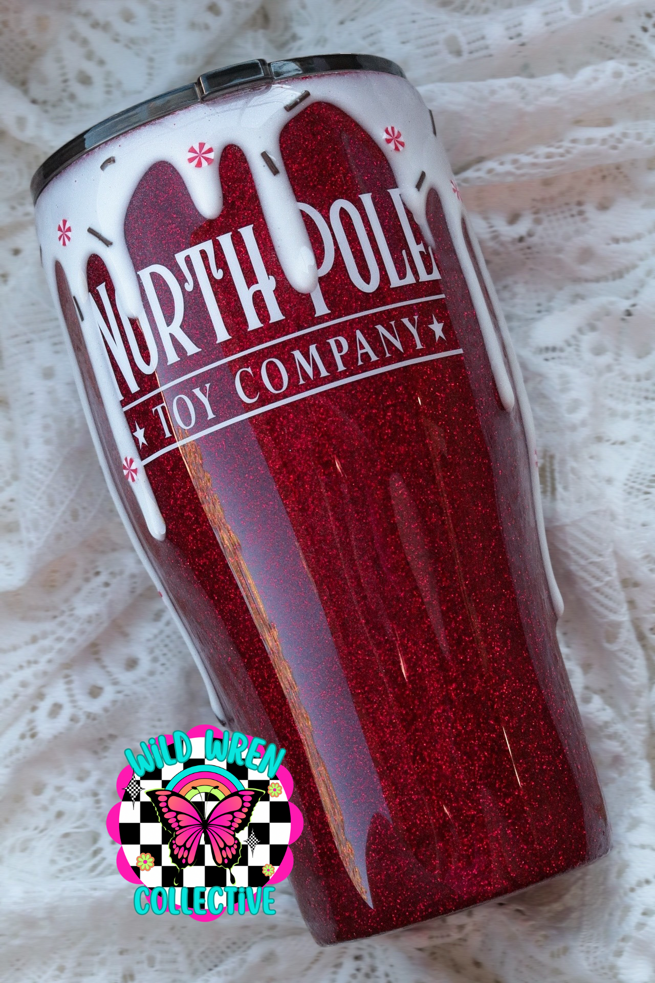 30oz North Pole tumbler